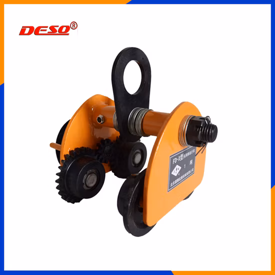 Carrinho liso de aço para guindaste/bloco