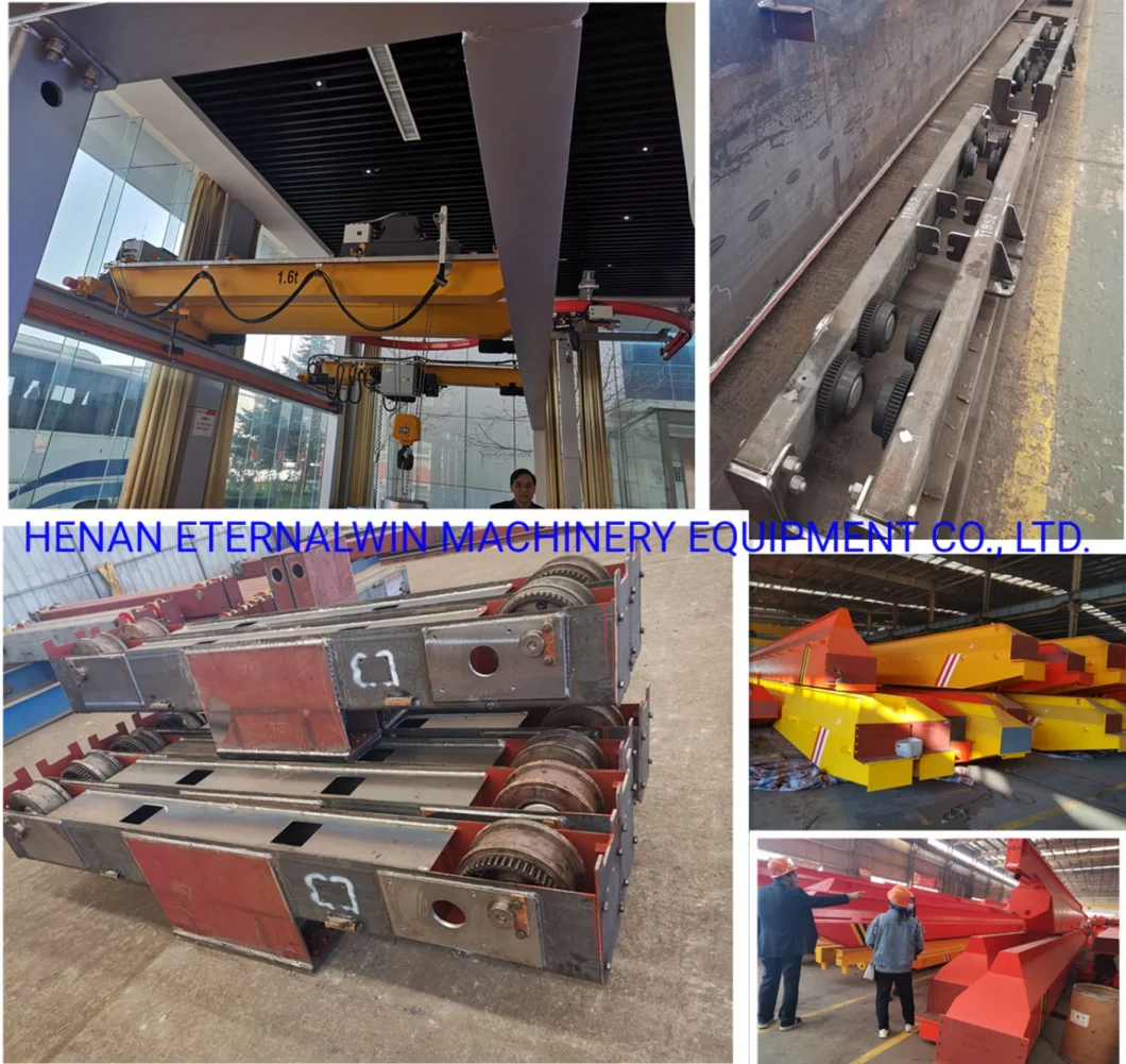 8ton 10ton Steel Making Plants Monorail Overhead Crane Manufacture Hoist Trolley Price