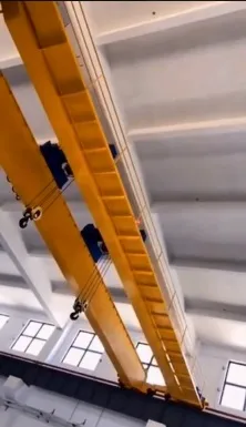 Guindaste de transporte aéreo padrão europeu de 15 a 50 toneladas de viga dupla